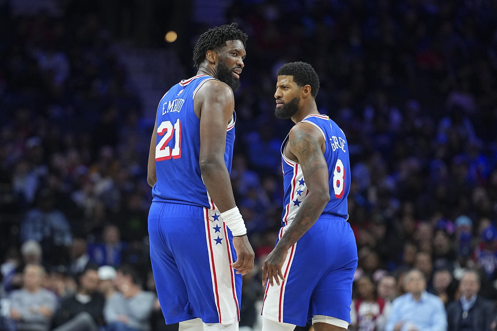 开云体育下载APP-乌布雷:恩比德和乔治回归让整座城市振奋 我们能展现真正的实力